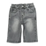 Bamboom+Babies Jeans tinta unita con Girovita Regolabile Grigio per Neonata 1049 GRIGIO BAMBOOM+BABIES 