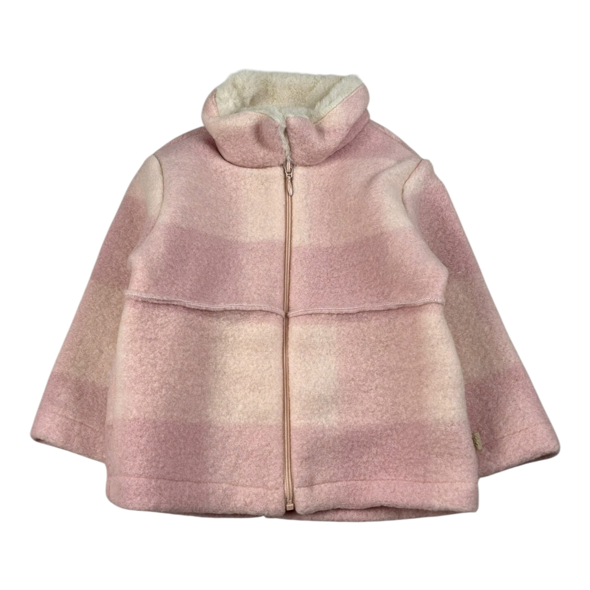 Bamboom+Babies Cappotto Bicolore con Zip Rosa per Neonata 1065F ROSA BAMBOOM+BABIES 