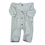 Bamboom+Babies Tutina tinta unita con Cappuccio Panna per Neonato 1066 PANNA BAMBOOM+BABIES 