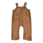 Bamboom+Babies Salopette tinta unita In Camoscio Cammello per Neonato 1070 CAMMELLO BAMBOOM+BABIES 