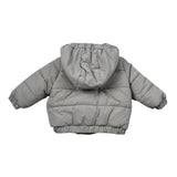 Bamboom+Babies Giubbino tinta unita con Zip E Cappuccio Grigio per Neonato 1087 GRIGIO BAMBOOM+BABIES 