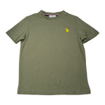 Bamboom+Babies T-Shirt tinta unita con Logo Verde per Bambino US41554 VERDE BAMBOOM+BABIES 