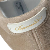 Barcellino Mocassini tinta unita con Logo Beige per Neonato 105709 BEIGE BARCELLINO 