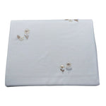 Barcellino Coperta tinta unita con Stampa Bianco per Neonata 115613 BIANCO BARCELLINO 