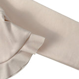 Barcellino Coprispalle Tinta Uinita con Rouches Rosa per Neonata 115808 ROSA BARCELLINO 