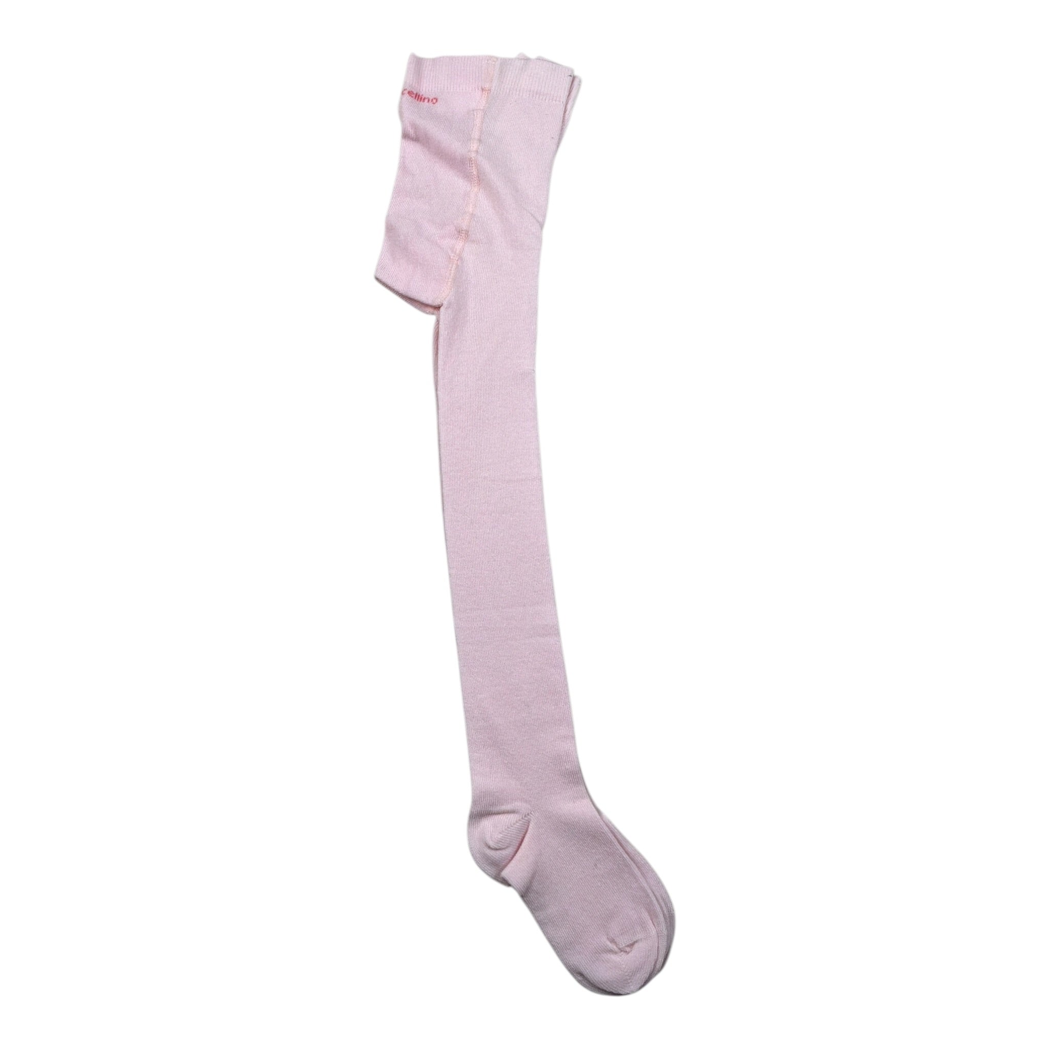 Barcellino Calze tinta unita con Logo Rosa per Neonata 12341 ROSA BARCELLINO 