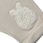 Barcellino Completo 2Pz Cardigan-Pantalone tinta unita Beige per Neonato 125111 BEIGE BARCELLINO 