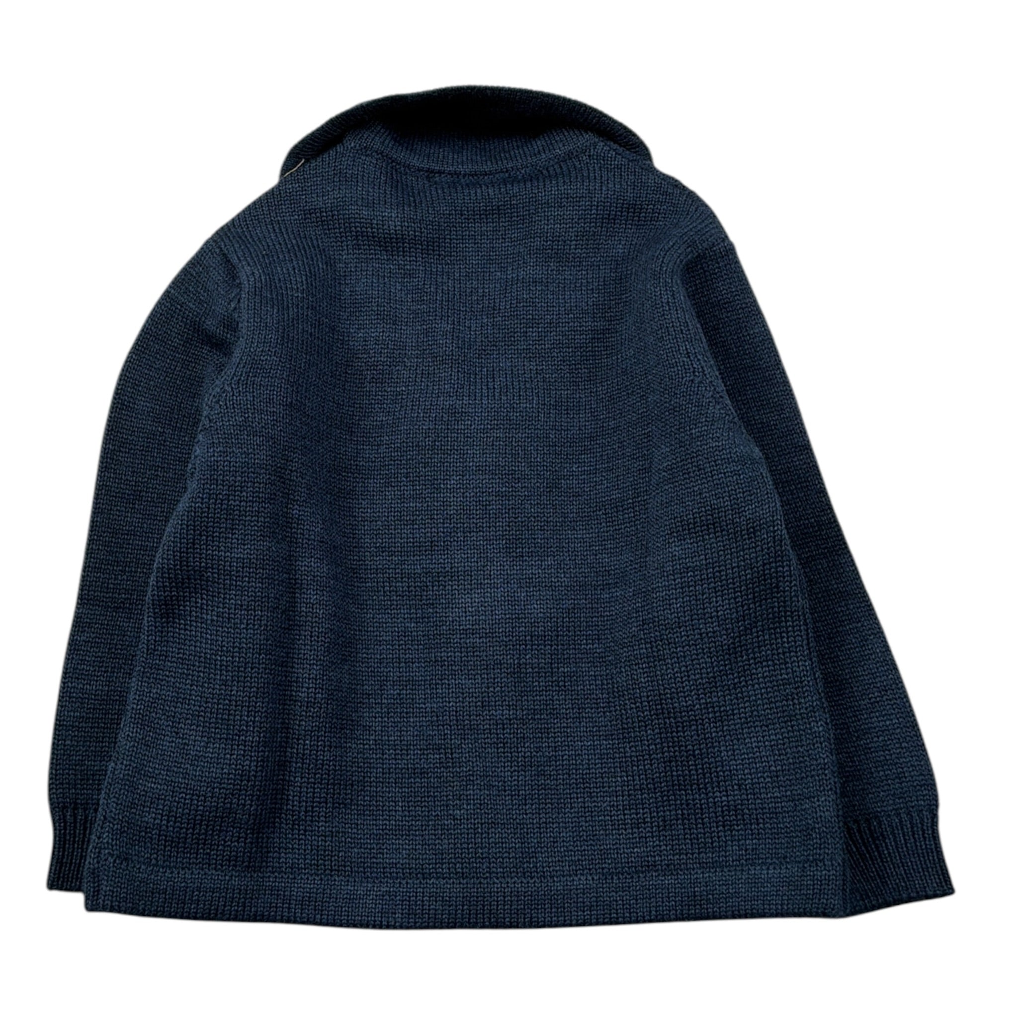 Barcellino Cardigan tinta unita Blu per Neonato 125223 BLU BARCELLINO 