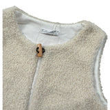 Barcellino Gilet Modello Teddy tinta unita Panna per Bambina 125319J PANNA BARCELLINO 