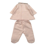 Barcellino Completo 2Pz Maglia-Ghettina Rosa per Neonata 125702 ROSA BARCELLINO 