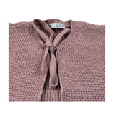 Barcellino Gilet tinta unita Rosa per Neonata 126012 ROSA BARCELLINO 