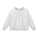 Barcellino Completo 2Pz Camicia-Pantalone Bicolore Bianco/Nero per Bambina 126503 BIANCO/NERO BARCELLINO 