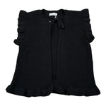 Barcellino Gilet In Filo tinta unita Nero per Bambina 126507 NERO BARCELLINO 