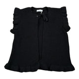 Barcellino Gilet In Filo tinta unita Nero per Bambina 126507 NERO BARCELLINO 