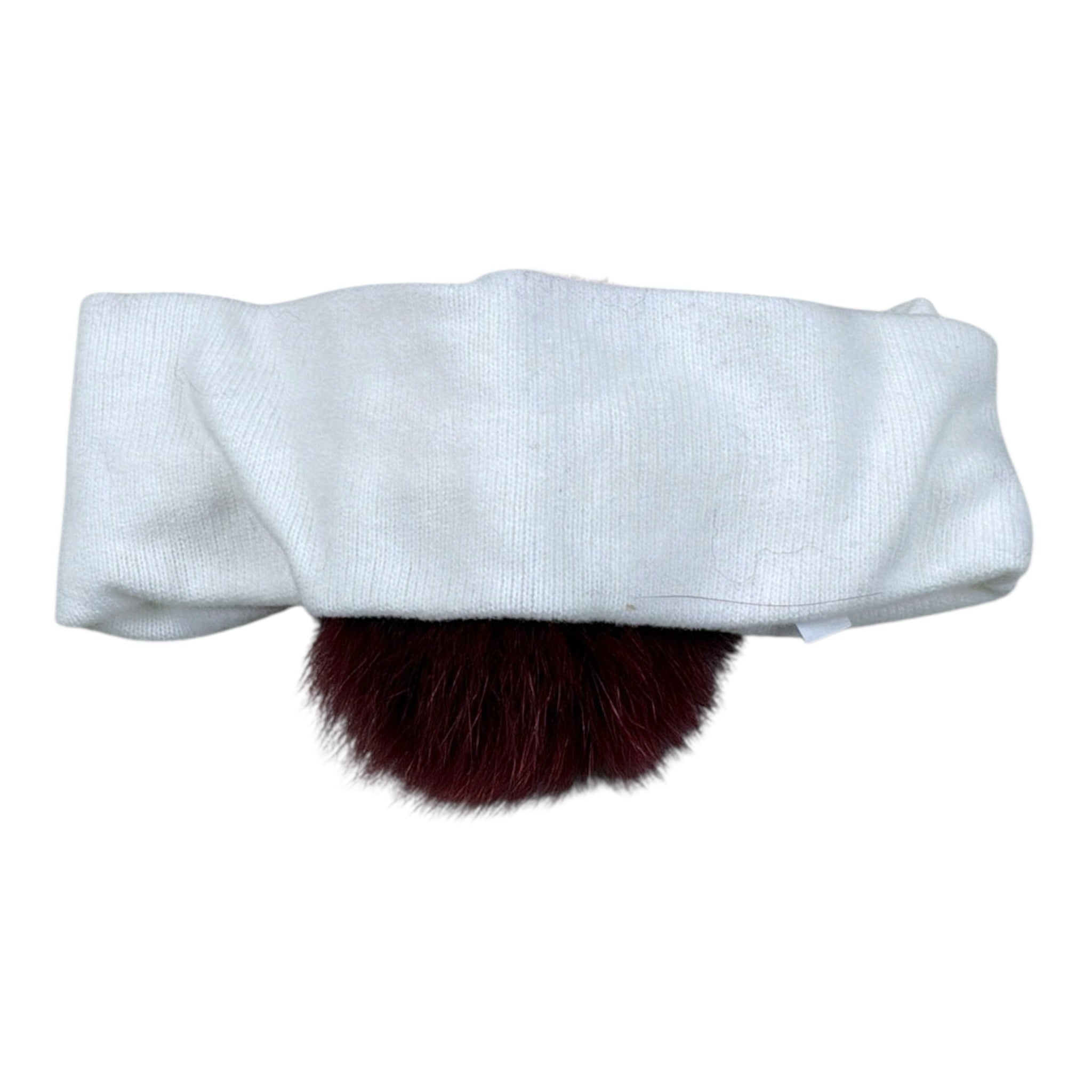 Barcellino Fascia con Pon Pon Bianco per Neonata 4315 BIANCO BARCELLINO 