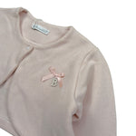 Barcellino Coprispalle tinta unita con Logo Rosa per Neonata 45333 ROSA BARCELLINO 