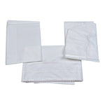 Barcellino Set Lenzuola 3Pz tinta unita con Stampa Bianco per Neonata 9392 BIANCO BARCELLINO 