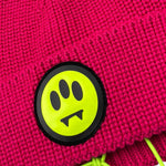 Barrow Kids Cappello tinta unita con Logo Fuxia per Bambina 032164 FUXIA BARROW KIDS 