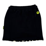 Barrow Kids Gonna tinta unita con Logo Nero per Bambina F5BKJGSK035 NERO BARROW KIDS 