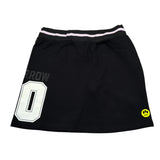 Barrow Kids Gonna tinta unita con Stampa Nero per Bambina F5BKJGSK196 NERO BARROW KIDS 