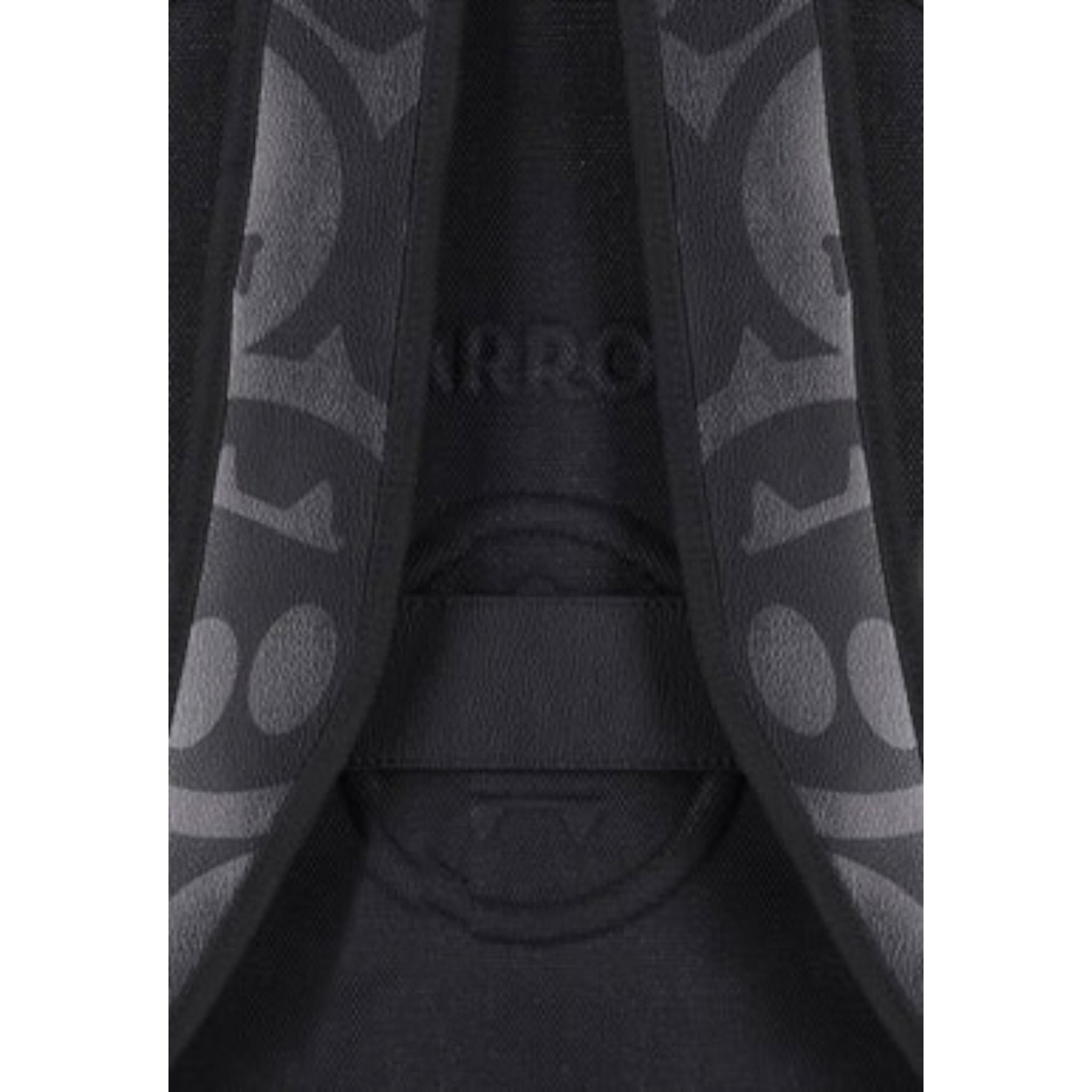 Barrow Kids Zaino tinta unita con Stampa Nero per Bambino F5BKJUBP026 NERO BARROW KIDS 