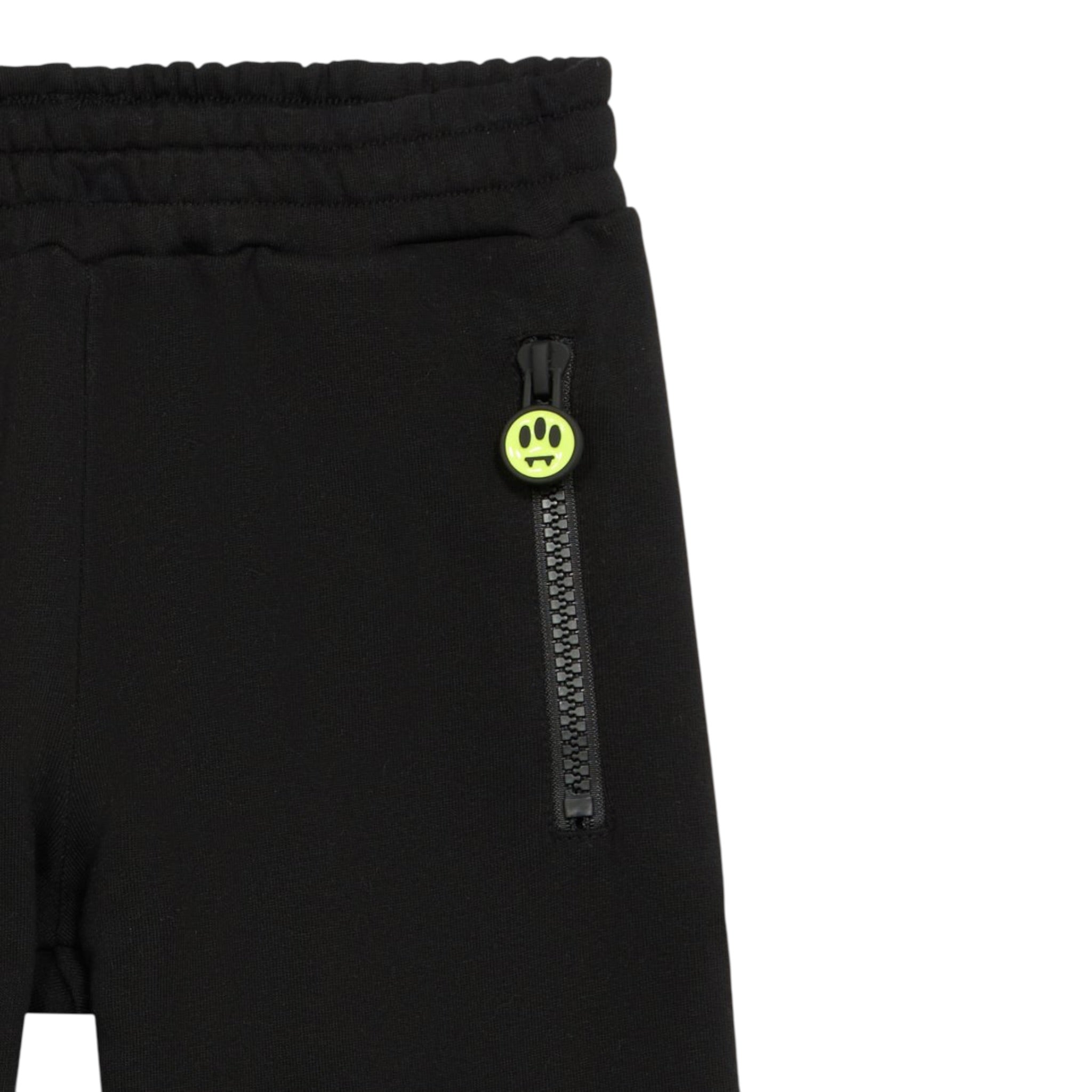 Barrow Kids Pantalone Modello Tuta tinta unita con Logo Nero per Bambino F5BKJUFP051X NERO BARROW KIDS 