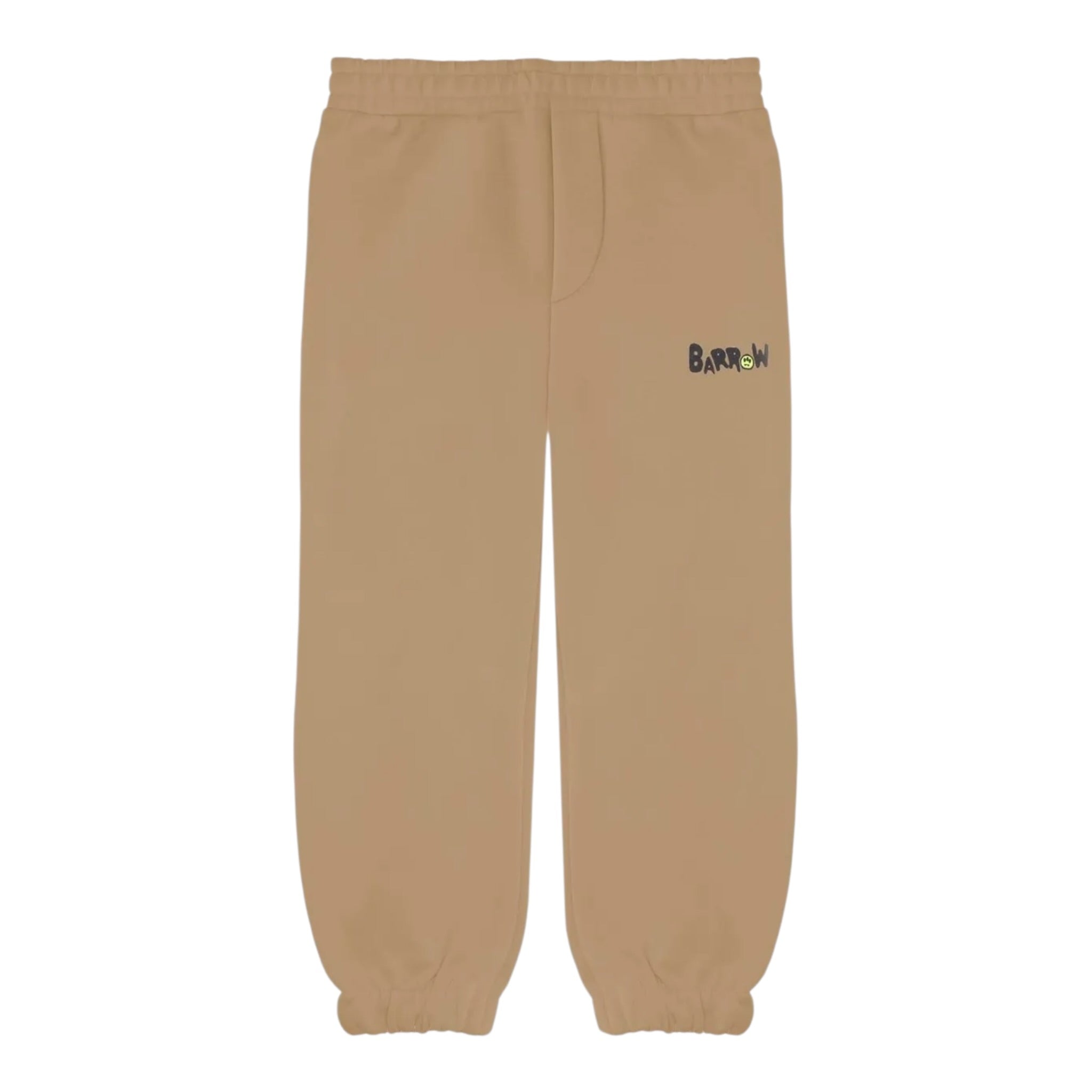 Barrow Kids Pantalone Tuta tinta unita Beige per Bambino F5BKJUFP247 BEIGE BARROW KIDS 