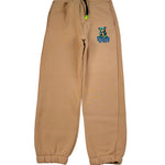 Barrow Kids Pantalone Modello Tuta tinta unita con Logo Beige per Bambino F5BKJUFP248 BEIGE BARROW KIDS 