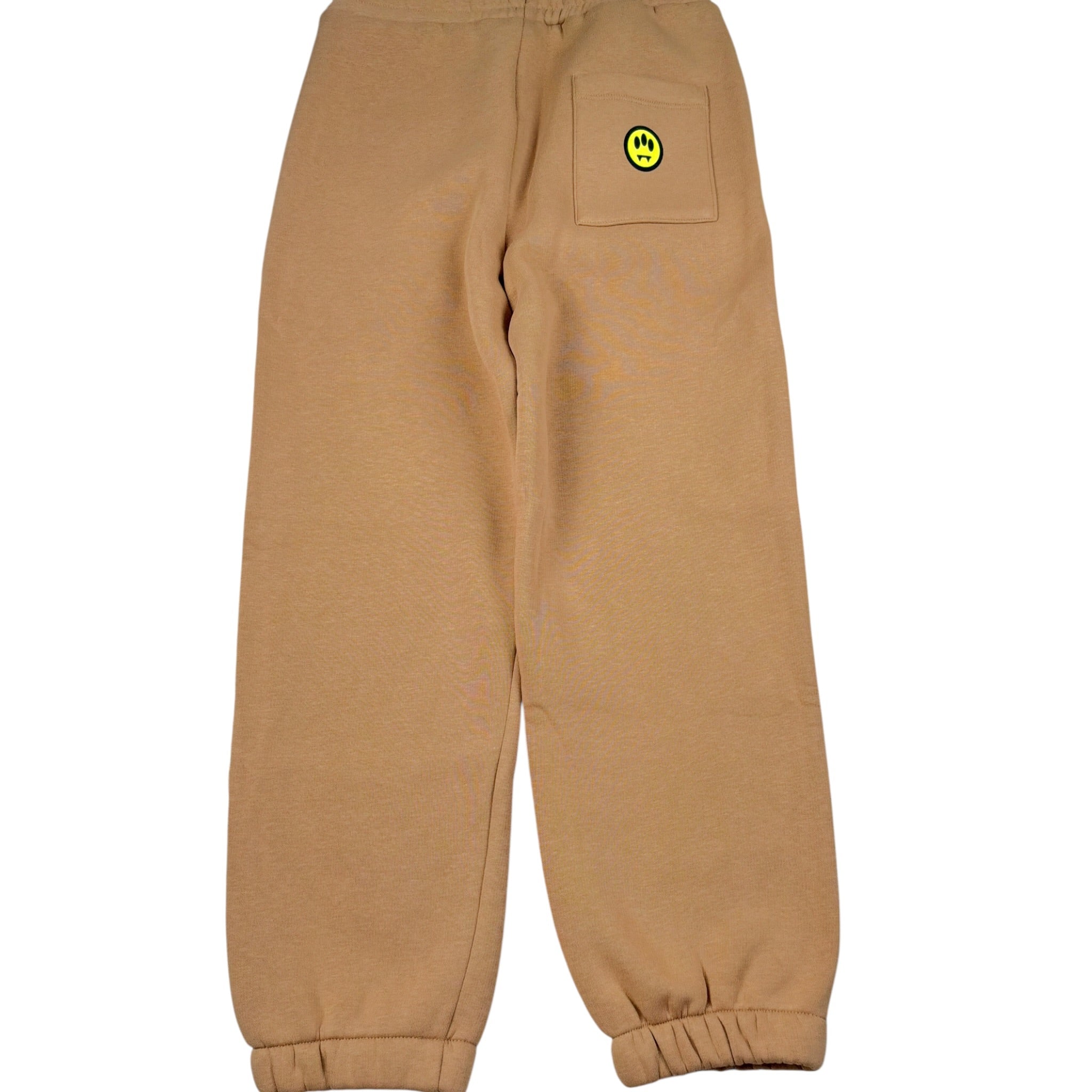 Barrow Kids Pantalone Modello Tuta tinta unita con Logo Beige per Bambino F5BKJUFP248 BEIGE BARROW KIDS 