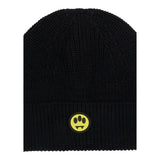 Barrow Kids Cappello tinta unita con Logo Nero per Bambina F5BKJUHT073X NERO BARROW KIDS 