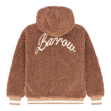 Barrow Kids Giubbino Modello Teddy con Zip E Cappuccio Marrone per Bambino F5BKJUJK129 MARRONE BARROW KIDS 