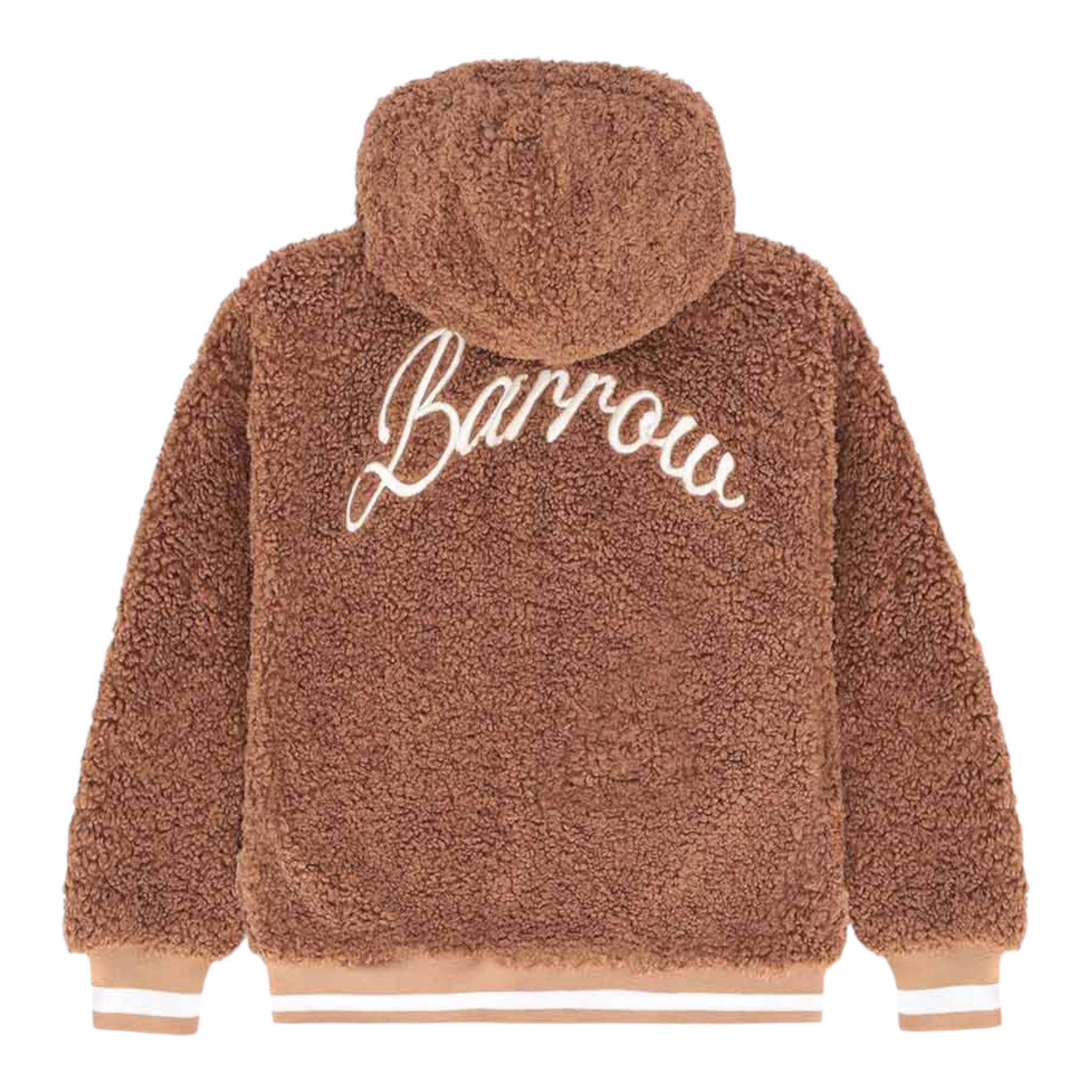 Barrow Kids Giubbino Modello Teddy con Zip E Cappuccio Marrone per Bambino F5BKJUJK129X MARRONE BARROW KIDS 