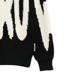 Barrow Kids Maglia tinta unita con Stampa Nero per Bambino F5BKJUJP125 NERO BARROW KIDS 