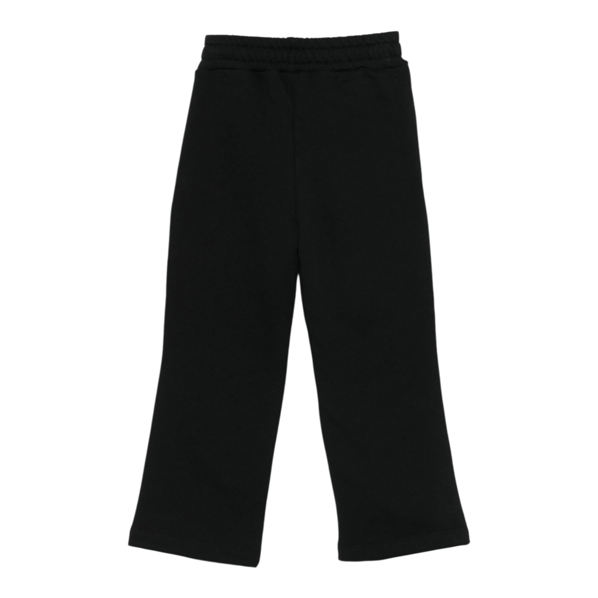 Barrow Kids Pantalone Tuta tinta unita con Logo Nero per Bambino F5BKJUPF058 NERO BARROW KIDS 
