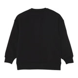 Barrow Kids Felpa Chiusa Girocollo tinta unita con Logo Nero per Bambino F5BKJUSW237 NERO BARROW KIDS 