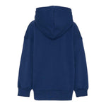 Barrow Kids Felpa con Zip E Cappuccio tinta unita Blu per Bambino F5BKJUZ049 BLU BARROW KIDS 