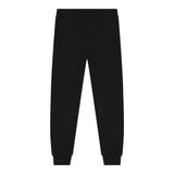Moschino Pantalone Tuta tinta unita con Logo Nero per Bambino HUP084 NERO MOSCHINO 