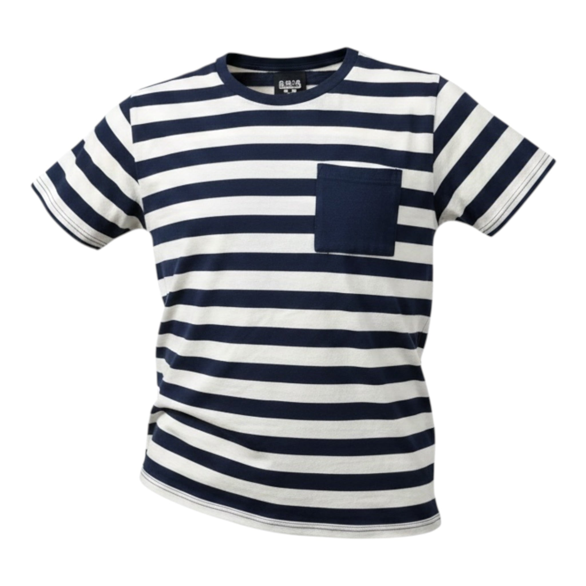 Berna T-Shirt tinta unita con Fantasia A Righe Bianco per Bambino K23065 BIANCO BERNA 