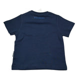 Bikkembergs T-Shirt tinta unita con Stampa Blu per Neonato BK0232 BLU BiKKEMBERGS 