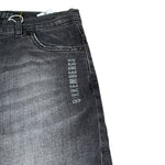 Bikkembergs Jeans tinta unita con Girovita Regolabile Nero per Bambino BK0446 NERO BiKKEMBERGS 