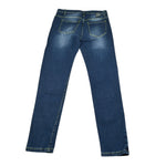 Bikkembergs Jeans tinta unita con Girovita Regolabile Blu per Bambino BK12311 BLU BiKKEMBERGS 
