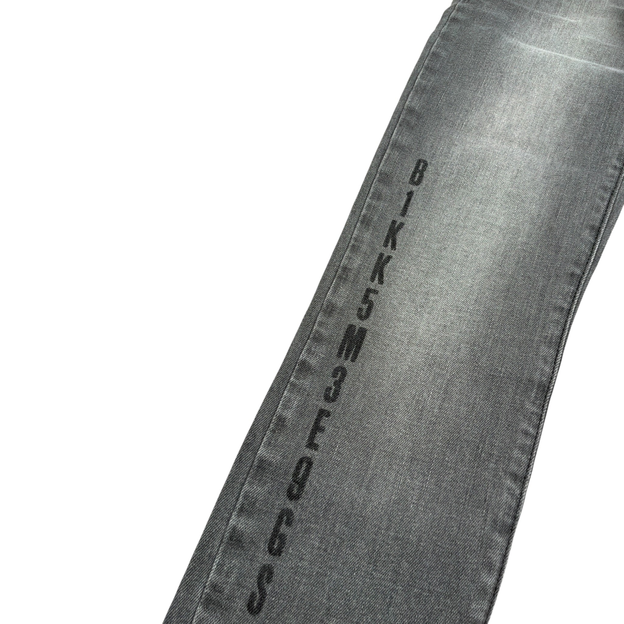 Bikkembergs Jeans tinta unita con Girovita Regolabile Grigio per Bambino BK1870 GRIGIO BiKKEMBERGS 