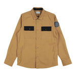 Bikkembergs Camicia Manica Lunga tinta unita Cammello per Bambino BK1886 CAMMELLO BiKKEMBERGS 