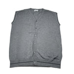 Bikkembergs Gilet tinta unita Grigio per Bambino BK1983 GRIGIO BiKKEMBERGS 