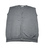 Bikkembergs Gilet tinta unita Grigio per Bambino BK1983 GRIGIO BiKKEMBERGS 