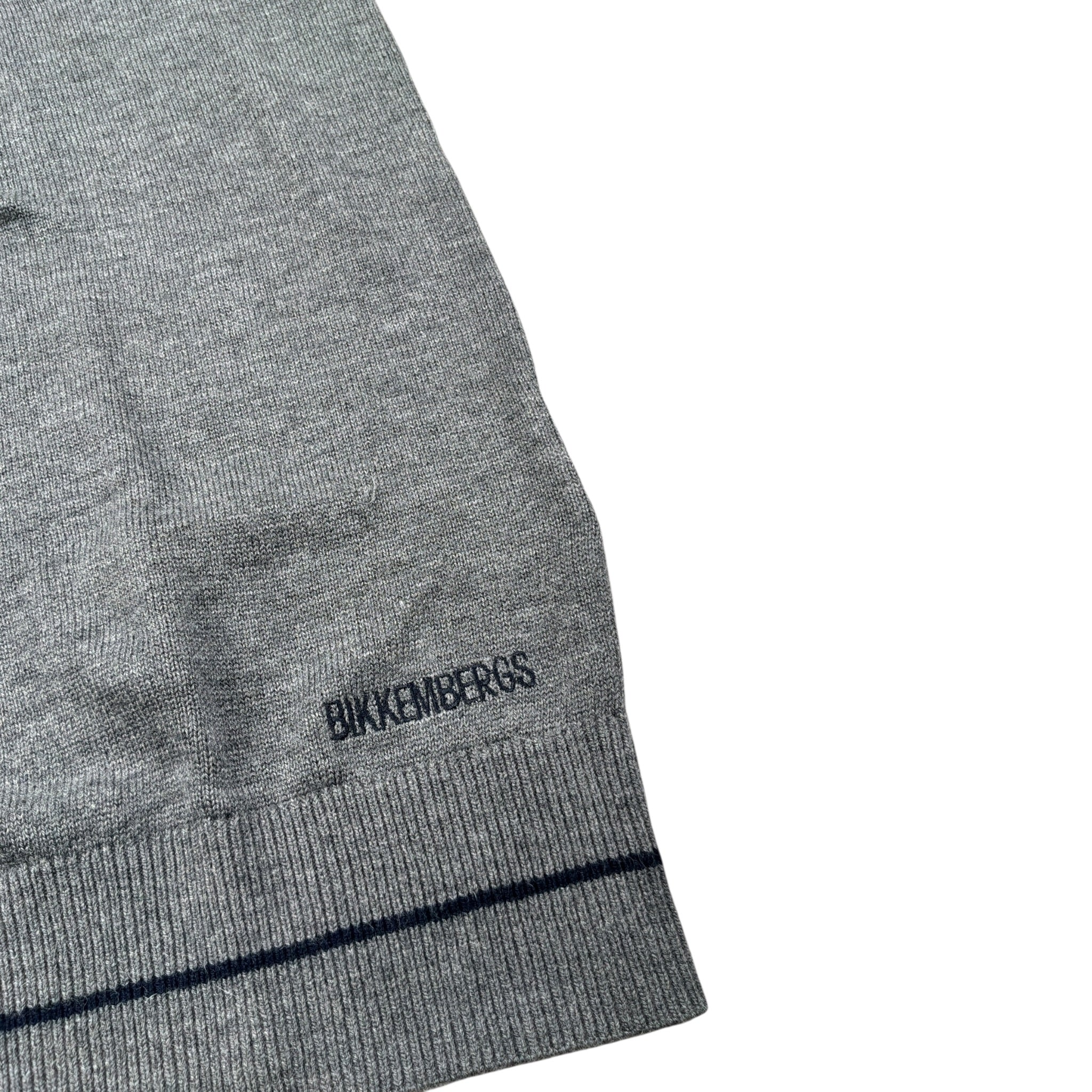 Bikkembergs Gilet tinta unita Grigio per Bambino BK1983 GRIGIO BiKKEMBERGS 
