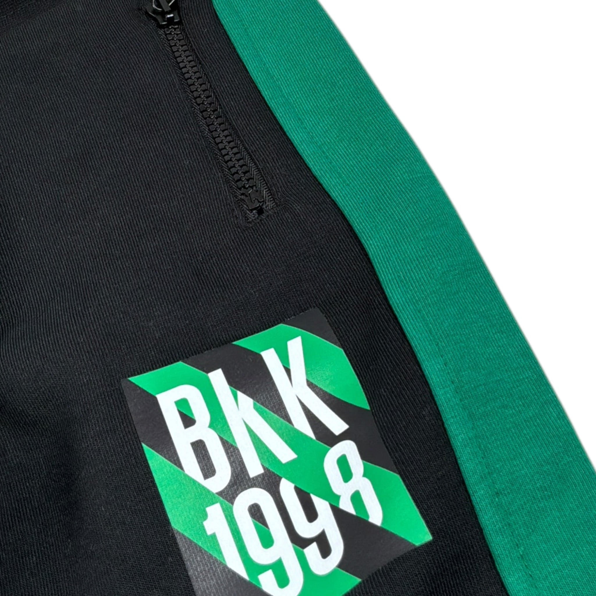 Bikkembergs Pantalone Modello Tuta con Profili In Contrasto Nero per Bambino BK2640 NERO BiKKEMBERGS 