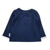 Bikkembergs Shirt tinta unita con Stampa Blu per Neonato BK2931 BLU BiKKEMBERGS 