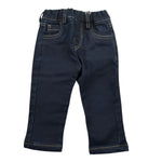Bikkembergs Jeans tinta unita con Elastico In Vita Blu per Neonato BK2937 BLU BiKKEMBERGS 