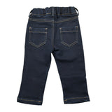 Bikkembergs Jeans tinta unita con Elastico In Vita Blu per Neonato BK2937 BLU BiKKEMBERGS 